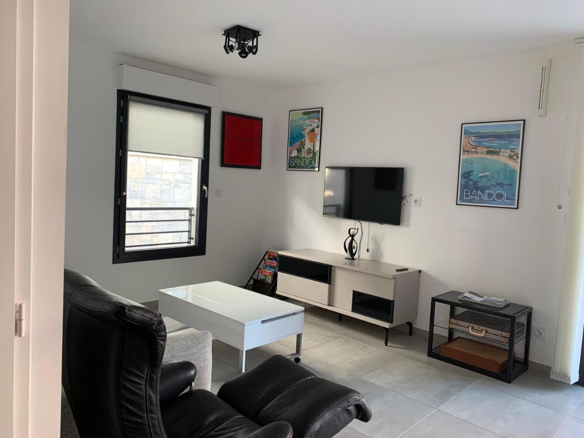 O Fil De L'Eau - Appartement Standing Vue Mer A08 T2 บ็องโดล ภายนอก รูปภาพ