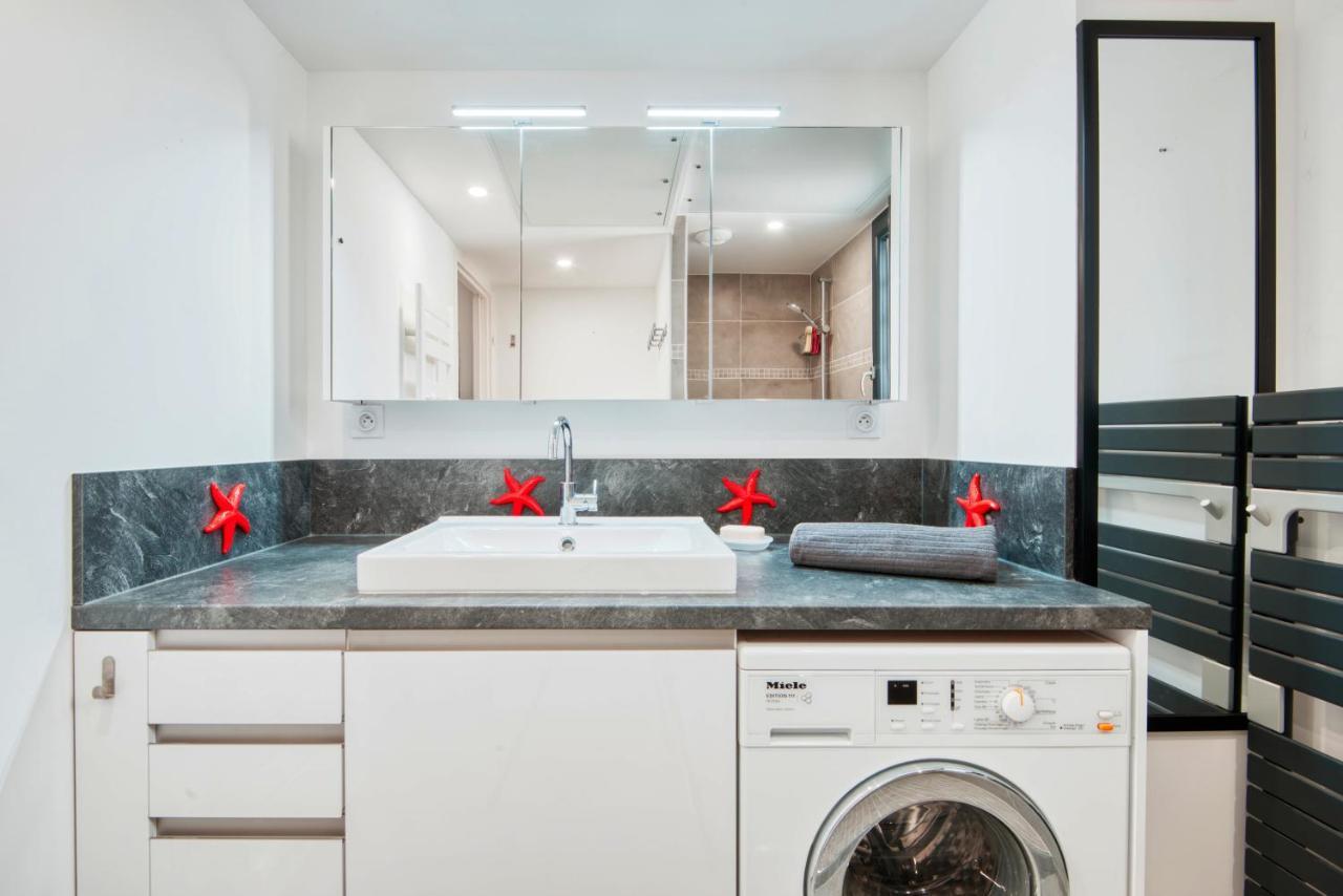 O Fil De L'Eau - Appartement Standing Vue Mer A08 T2 บ็องโดล ภายนอก รูปภาพ