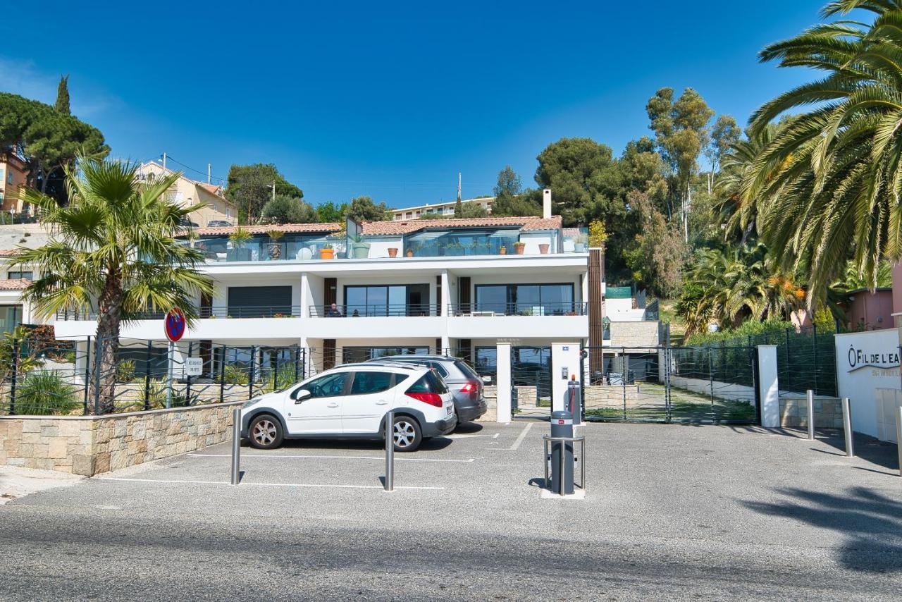 O Fil De L'Eau - Appartement Standing Vue Mer A08 T2 บ็องโดล ภายนอก รูปภาพ